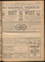 Het Koloniaal Weekblad (11 december 1924) : Orgaan der Vereeniging Oost en West, Vereeniging Oost en West