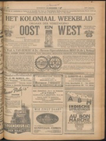 Het Koloniaal Weekblad (1 januari 1925) : Orgaan der Vereeniging Oost en West, Vereeniging Oost en West