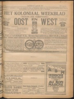 Het Koloniaal Weekblad (8 januari 1925) : Orgaan der Vereeniging Oost en West, Vereeniging Oost en West