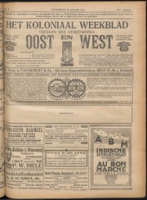 Het Koloniaal Weekblad (22 januari 1925) : Orgaan der Vereeniging Oost en West, Vereeniging Oost en West