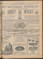 Het Koloniaal Weekblad (26 februari 1925) : Orgaan der Vereeniging Oost en West, Vereeniging Oost en West