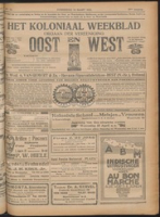 Het Koloniaal Weekblad (19 maart 1925) : Orgaan der Vereeniging Oost en West, Vereeniging Oost en West