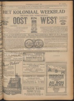 Het Koloniaal Weekblad (26 maart 1925) : Orgaan der Vereeniging Oost en West, Vereeniging Oost en West