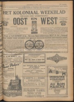 Het Koloniaal Weekblad (9 april 1925) : Orgaan der Vereeniging Oost en West, Vereeniging Oost en West