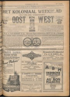 Het Koloniaal Weekblad (7 mei 1925) : Orgaan der Vereeniging Oost en West, Vereeniging Oost en West