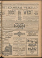 Het Koloniaal Weekblad (21 mei 1925) : Orgaan der Vereeniging Oost en West, Vereeniging Oost en West