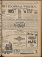 Het Koloniaal Weekblad (4 juni 1925) : Orgaan der Vereeniging Oost en West, Vereeniging Oost en West