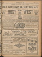 Het Koloniaal Weekblad (11 juni 1925) : Orgaan der Vereeniging Oost en West, Vereeniging Oost en West