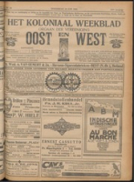 Het Koloniaal Weekblad (25 juni 1925) : Orgaan der Vereeniging Oost en West, Vereeniging Oost en West