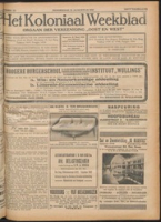 Het Koloniaal Weekblad (13 augustus 1925) : Orgaan der Vereeniging Oost en West, Vereeniging Oost en West
