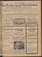 Het Koloniaal Weekblad (10 september 1925) : Orgaan der Vereeniging Oost en West