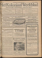 Het Koloniaal Weekblad (24 september 1925) : Orgaan der Vereeniging Oost en West