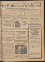 Het Koloniaal Weekblad (1 october 1925) : Orgaan der Vereeniging Oost en West