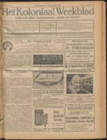 Het Koloniaal Weekblad (17 december 1925) : Orgaan der Vereeniging Oost en West