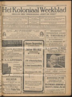 Het Koloniaal Weekblad (18 februari 1926) : Orgaan der Vereeniging Oost en West