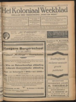 Het Koloniaal Weekblad (2 september 1926) : Orgaan der Vereeniging Oost en West, Vereeniging Oost en West