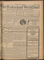 Het Koloniaal Weekblad (20 januari 1927) : Orgaan der Vereeniging Oost en West, Vereeniging Oost en West
