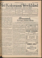 Het Koloniaal Weekblad (16 juni 1927) : Orgaan der Vereeniging Oost en West, Vereeniging Oost en West