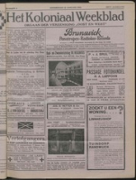 Het Koloniaal Weekblad (12 januari 1928) : Orgaan der Vereeniging Oost en West