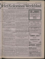 Het Koloniaal Weekblad (19 januari 1928) : Orgaan der Vereeniging Oost en West