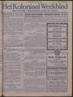 Het Koloniaal Weekblad (5 juli 1928) : Orgaan der Vereeniging Oost en West, Vereeniging Oost en West