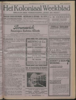 Het Koloniaal Weekblad (12 juli 1928) : Orgaan der Vereeniging Oost en West, Vereeniging Oost en West