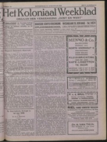 Het Koloniaal Weekblad (16 augustus 1928) : Orgaan der Vereeniging Oost en West, Vereeniging Oost en West