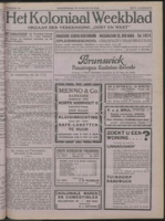 Het Koloniaal Weekblad (23 augustus 1928) : Orgaan der Vereeniging Oost en West, Vereeniging Oost en West