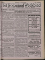 Het Koloniaal Weekblad (30 augustus 1928) : Orgaan der Vereeniging Oost en West, Vereeniging Oost en West