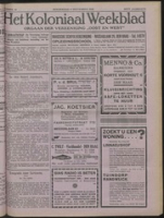 Het Koloniaal Weekblad (6 september 1928) : Orgaan der Vereeniging Oost en West, Vereeniging Oost en West