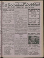 Het Koloniaal Weekblad (13 september 1928) : Orgaan der Vereeniging Oost en West, Vereeniging Oost en West