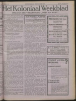 Het Koloniaal Weekblad (20 september 1928) : Orgaan der Vereeniging Oost en West, Vereeniging Oost en West