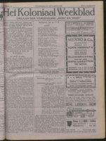 Het Koloniaal Weekblad (27 september 1928) : Orgaan der Vereeniging Oost en West, Vereeniging Oost en West