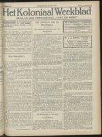 Het Koloniaal Weekblad (23 mei 1929) : Orgaan der Vereeniging Oost en West, Vereeniging Oost en West