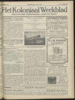 Het Koloniaal Weekblad (30 mei 1929) : Orgaan der Vereeniging Oost en West, Vereeniging Oost en West