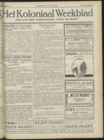 Het Koloniaal Weekblad (13 juni 1929) : Orgaan der Vereeniging Oost en West, Vereeniging Oost en West