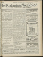 Het Koloniaal Weekblad (29 augustus 1929) : Orgaan der Vereeniging Oost en West, Vereeniging Oost en West