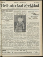 Het Koloniaal Weekblad (12 september 1929) : Orgaan der Vereeniging Oost en West, Vereeniging Oost en West