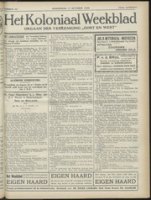 Het Koloniaal Weekblad (10 october 1929) : Orgaan der Vereeniging Oost en West, Vereeniging Oost en West