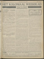Het Koloniaal Weekblad (16 januari 1930) : Orgaan der Vereeniging Oost en West, Vereeniging Oost en West