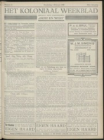 Het Koloniaal Weekblad (6 februari 1930) : Orgaan der Vereeniging Oost en West, Vereeniging Oost en West