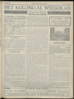 Het Koloniaal Weekblad (20 februari 1930) : Orgaan der Vereeniging Oost en West, Vereeniging Oost en West