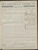 Het Koloniaal Weekblad (20 maart 1930) : Orgaan der Vereeniging Oost en West, Vereeniging Oost en West