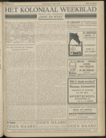 Het Koloniaal Weekblad (15 mei 1930) : Orgaan der Vereeniging Oost en West, Vereeniging Oost en West