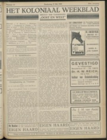 Het Koloniaal Weekblad (29 mei 1930) : Orgaan der Vereeniging Oost en West, Vereeniging Oost en West