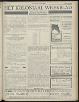 Het Koloniaal Weekblad (26 juni 1930) : Orgaan der Vereeniging Oost en West, Vereeniging Oost en West