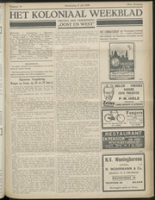 Het Koloniaal Weekblad (17 juli 1930) : Orgaan der Vereeniging Oost en West, Vereeniging Oost en West