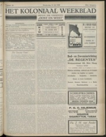 Het Koloniaal Weekblad (24 juli 1930) : Orgaan der Vereeniging Oost en West, Vereeniging Oost en West