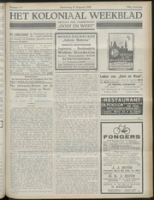 Het Koloniaal Weekblad (14 augustus 1930) : Orgaan der Vereeniging Oost en West, Vereeniging Oost en West