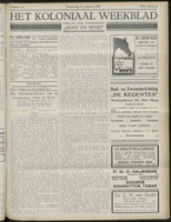 Het Koloniaal Weekblad (21 augustus 1930) : Orgaan der Vereeniging Oost en West, Vereeniging Oost en West